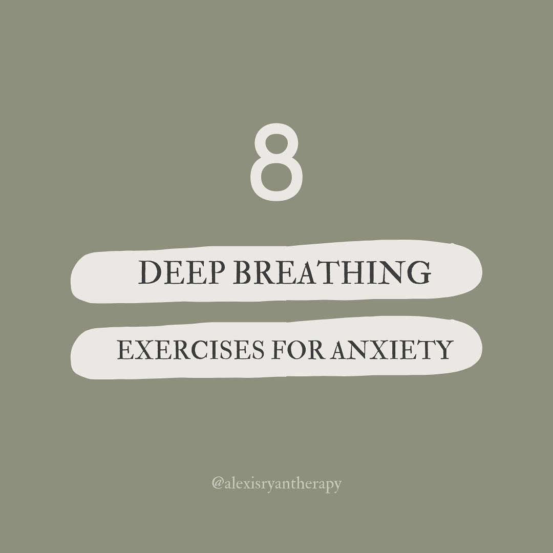 Breathing is a helpful tool to calm your nervous system and return to the present. And while it may not drop your anxiety from a 10 to a 0, it can certainly be a helpful resource when we are feeling overwhelmed and activated. And even better, it&rsqu