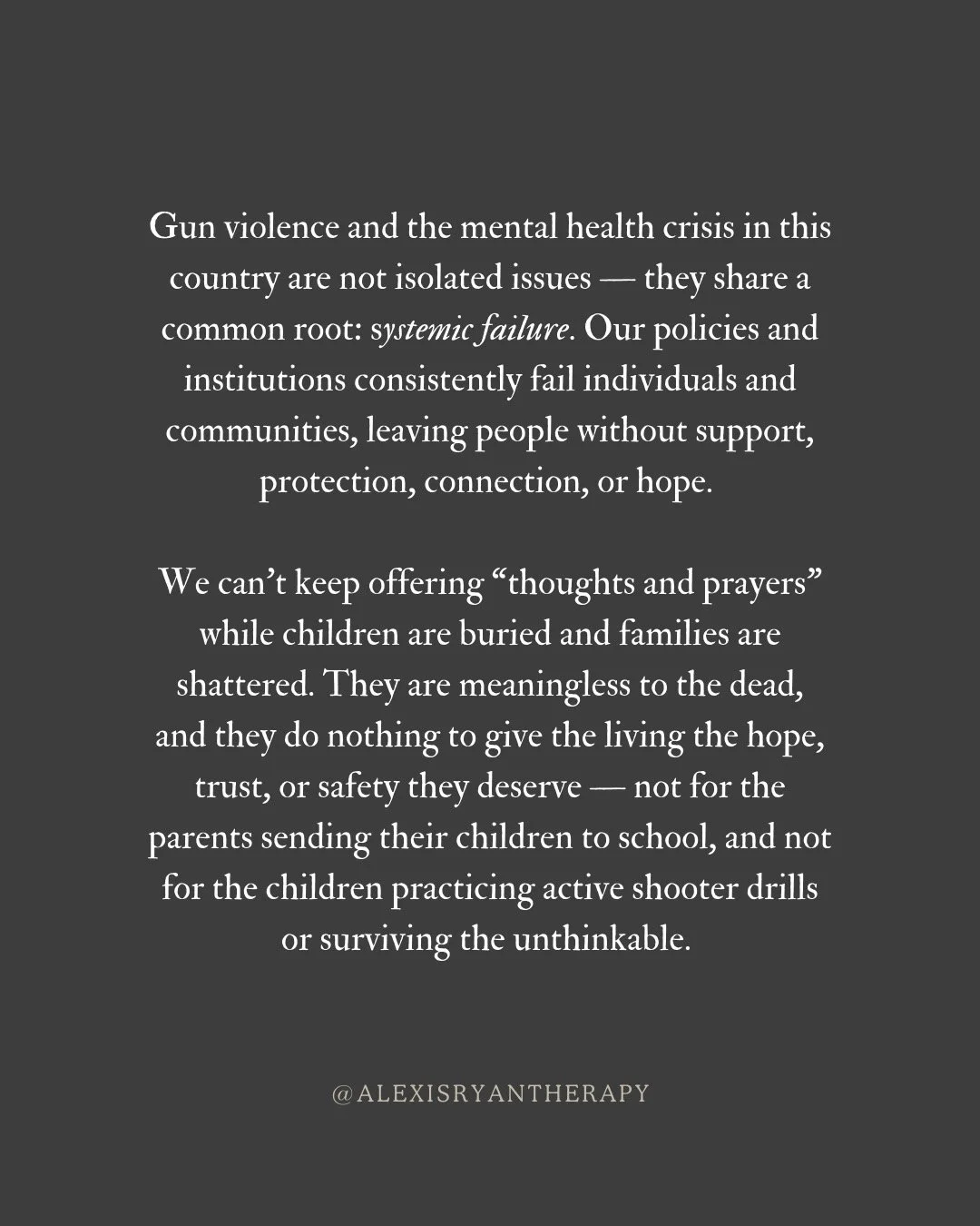 Nothing changes without action.

#GunViolence #EndGunViolence #ProtectKids #SafetyFirst #EnoughIsEnough #MentalHealthMatters #CommunityCare #PolicyChange #ActNow #StopTheViolence #HopeNotPrayers #NoMoreSilence #SaveLives #PreventionMatters #SupportCo
