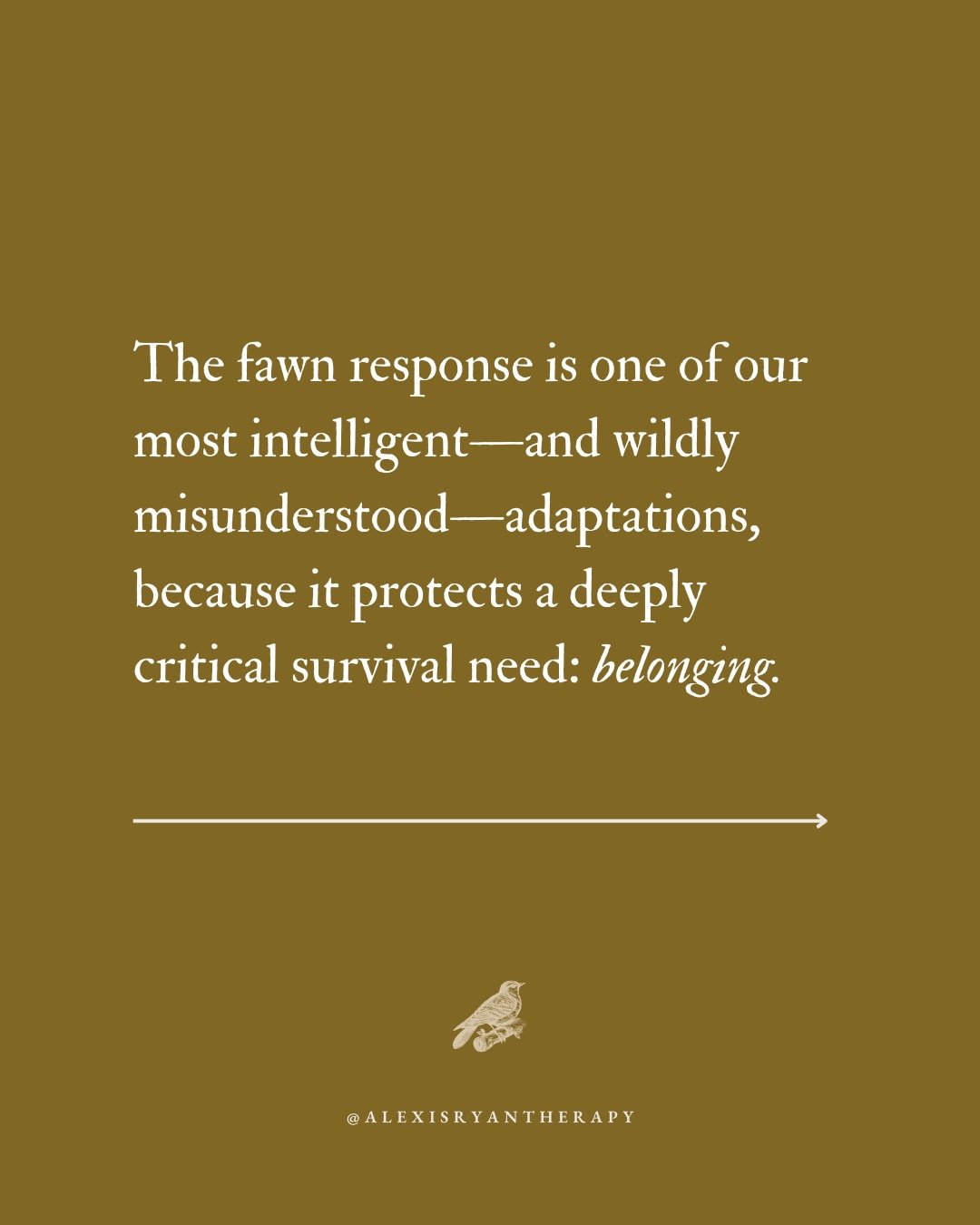 The fawn response is often mislabeled as people-pleasing, but it runs much deeper than that. It&rsquo;s a survival pattern&mdash;an embodied memory of what once kept you safe. When connection felt uncertain or unpredictable, your nervous system learn