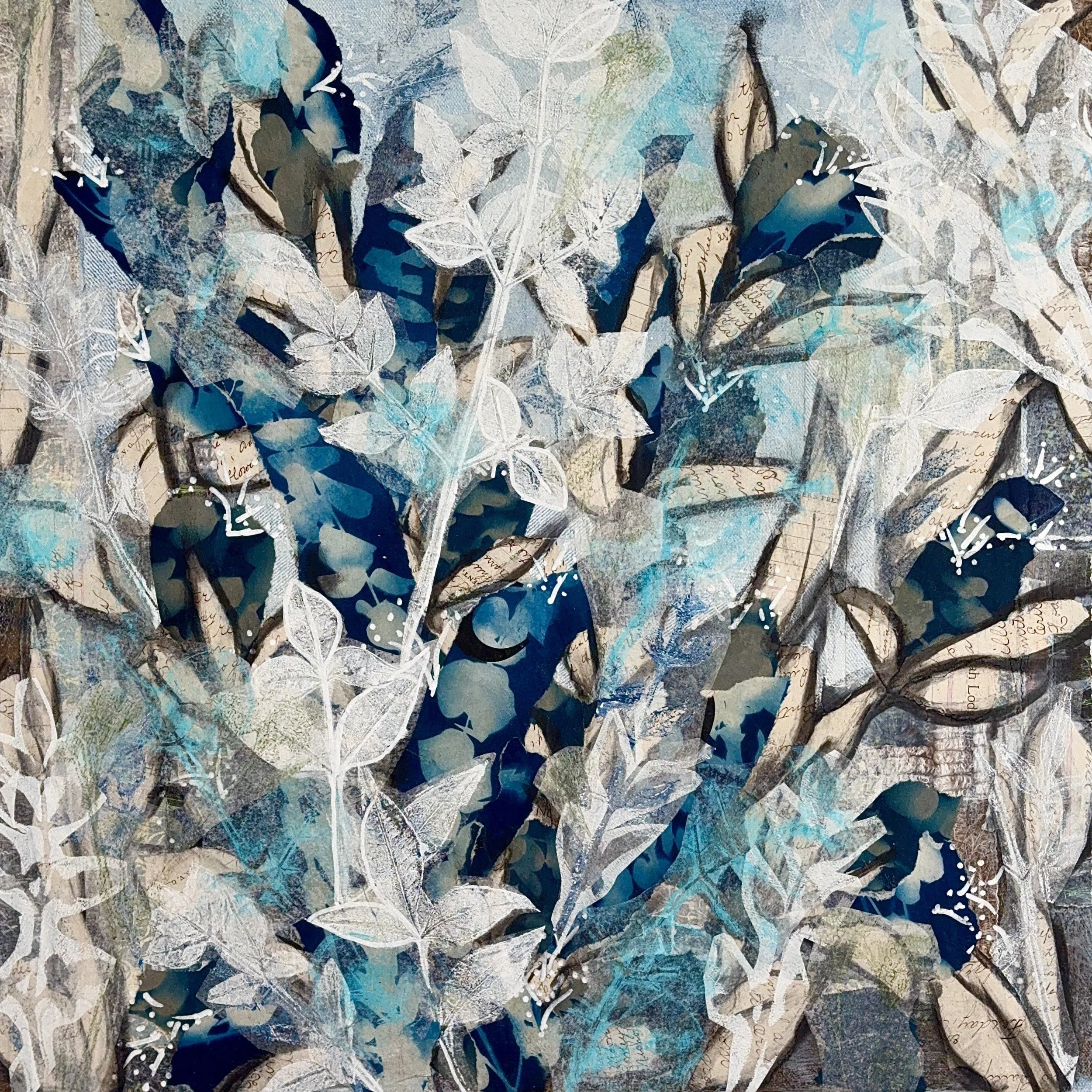 TELLING ME SOFTLY 20X20