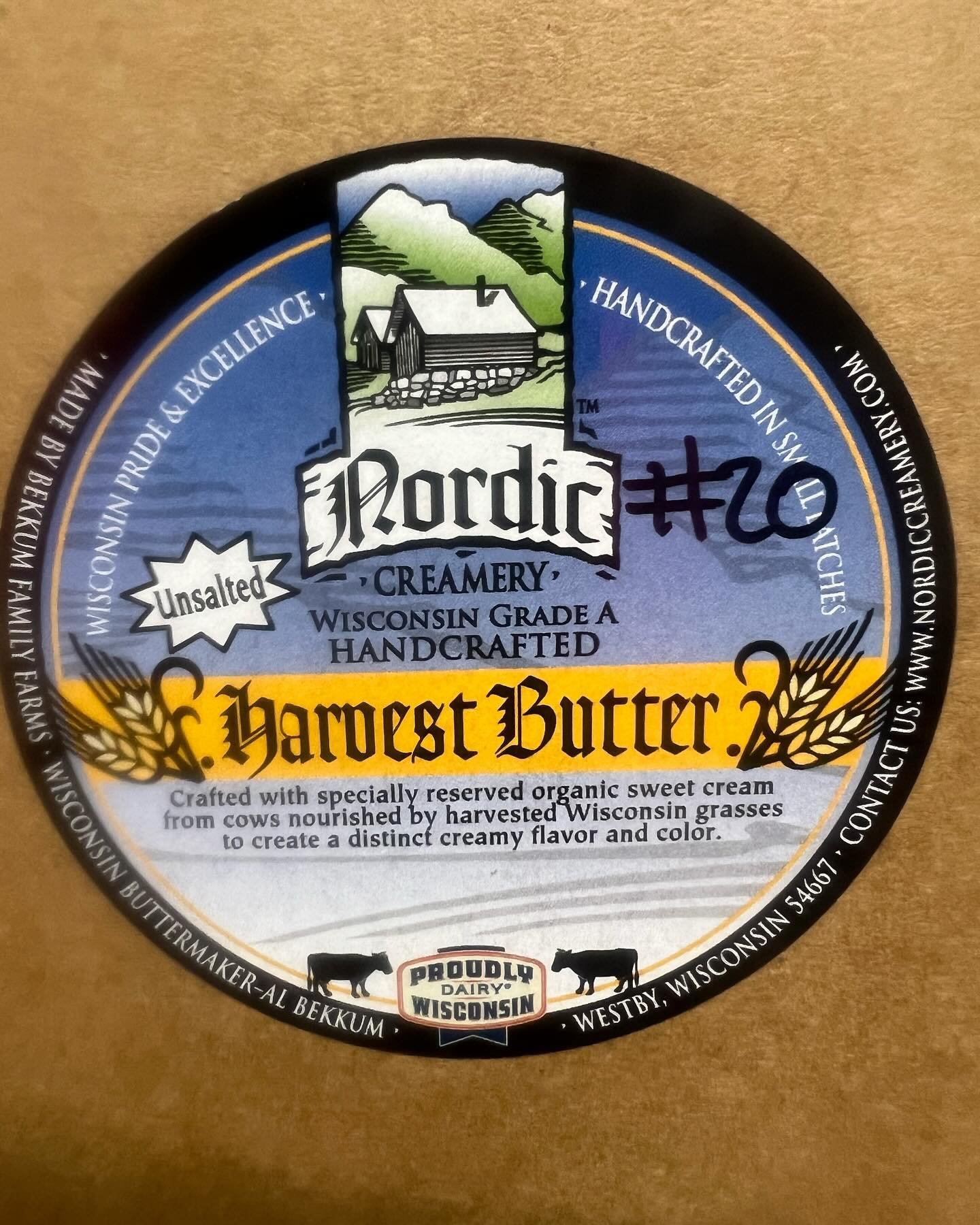 Begins with butter!  Excited to be baking crepes again with master butter maker Al Bekkum&rsquo;s finest&mdash;thanks for sending our way just in time for start of this 2024 farmers market season!  If you&rsquo;re interested we will have his salted b