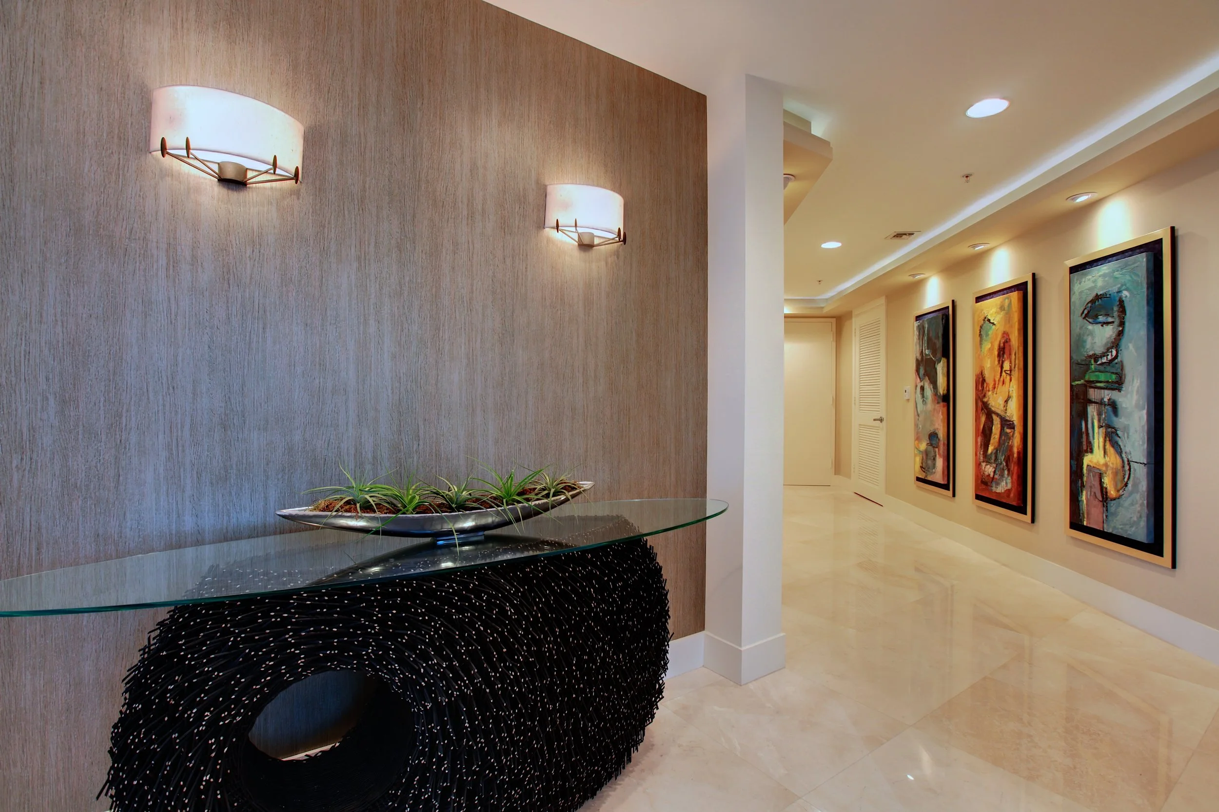 New Construction Waterfront Model Sales Unit Coco Interior Design