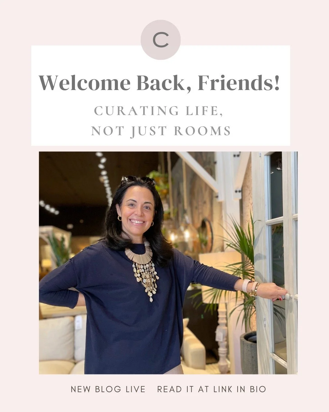 After a long pause, Coc&oacute; Interior Design has evolved into Coc&oacute; Curated Living &mdash; not just a new name, but a new lens. The past few years pulled me offline to care for my family and our home, and that season changed me. 

Now I want