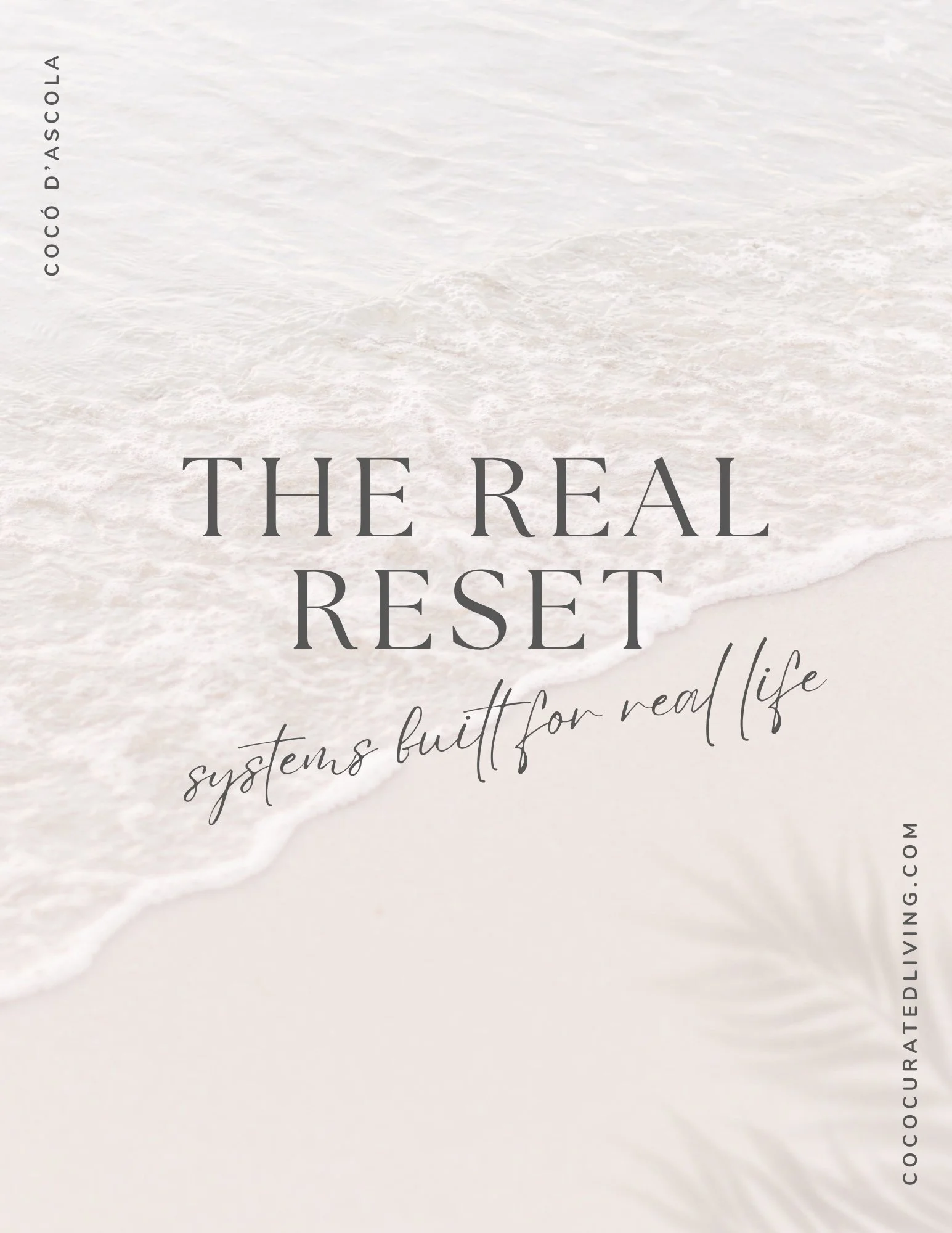 The Real Reset: Systems Built for Real Life