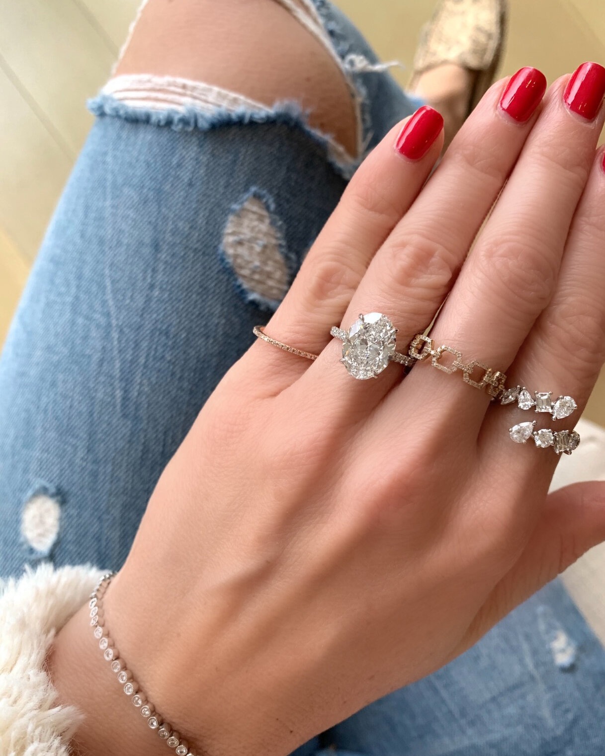 Miss Diamond Ring 3 Carat Diamond Engagement Ring