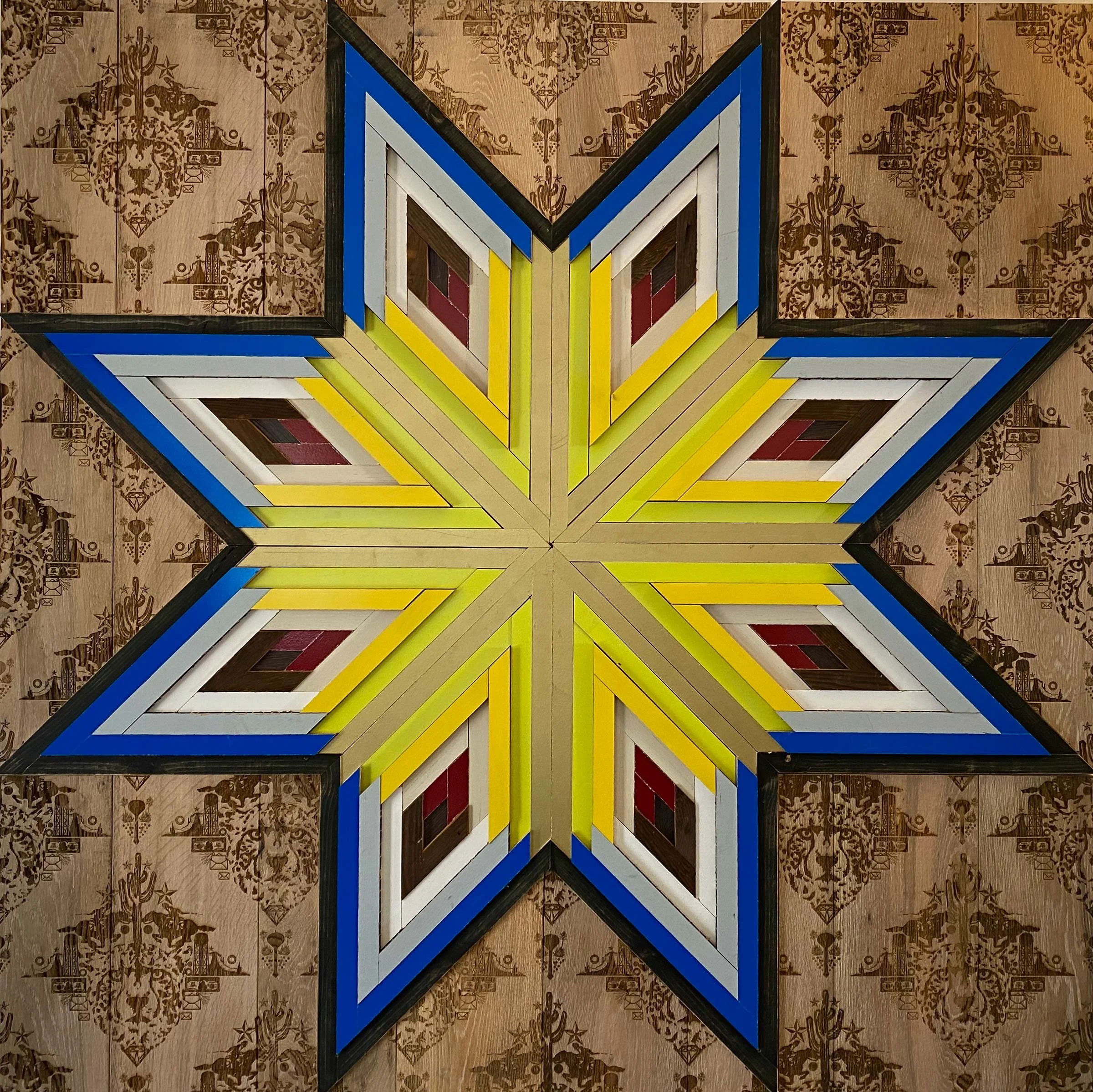 Wood Mosaic Art by Troy Murrah 