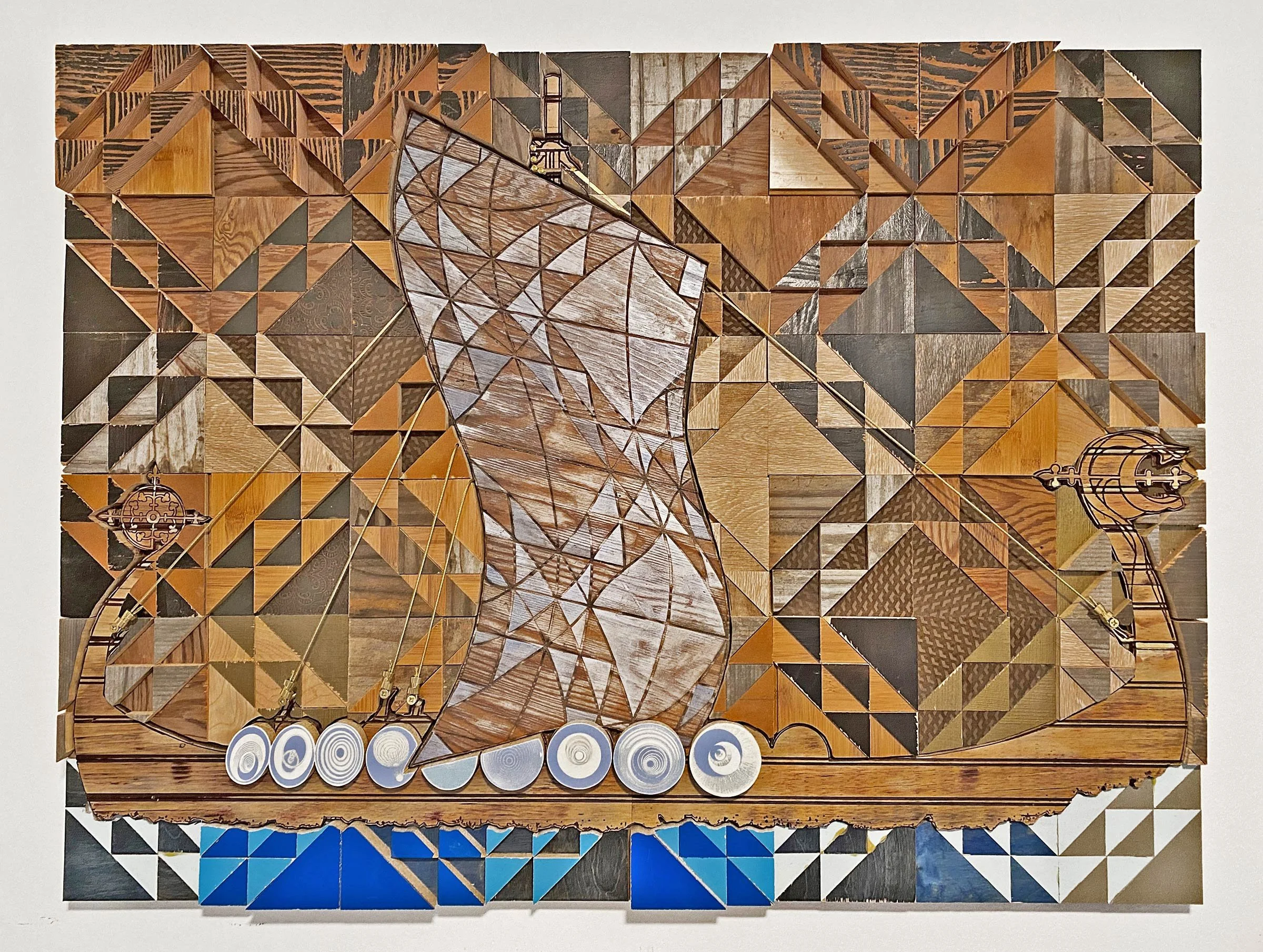 Wood Mosaic Art by Troy Murrah