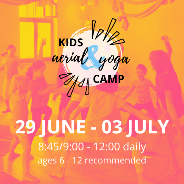 Summer Camp in Basel for kids from 6 to 12 years, Kids Aerial Yoga