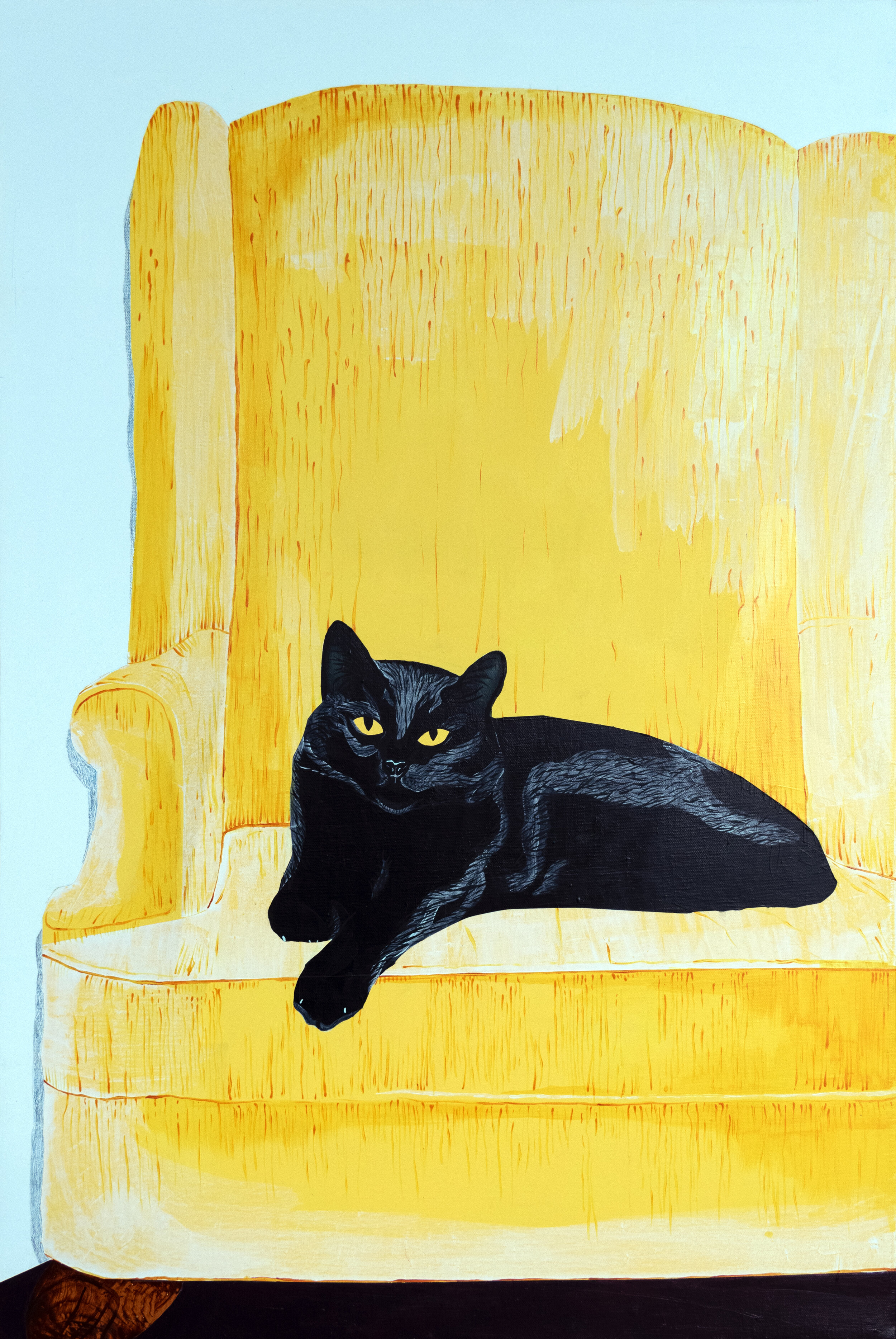 Nelson and the Yellow Chair