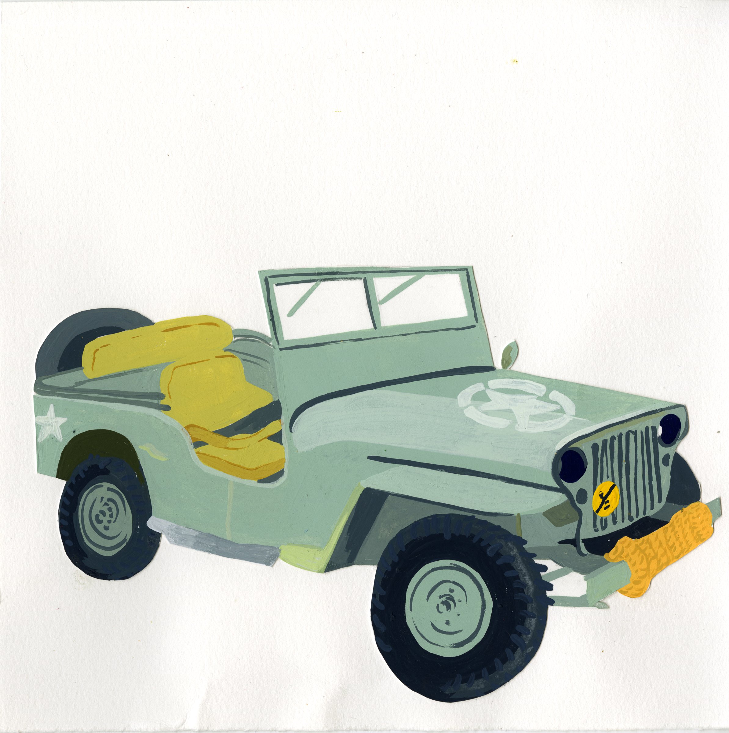 My Father’s Cars (Willys Jeep)