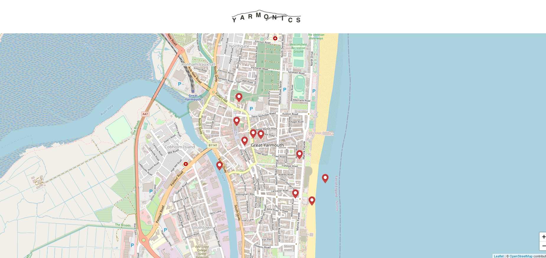 YARMONICS sound map