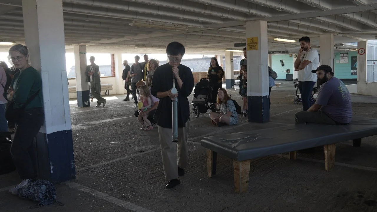 Rie Nakajima @ multistory carpark