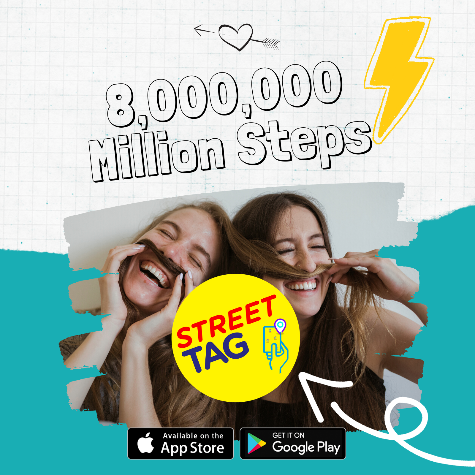 8 Million Steps So Far And Counting #StayInWorkOut