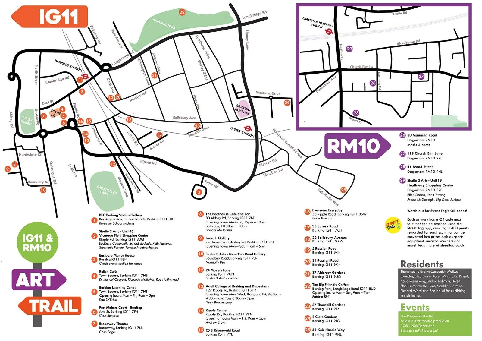 Earn 400 reward points on each IG11 &amp; RM10 Artwork exhibit on the trail