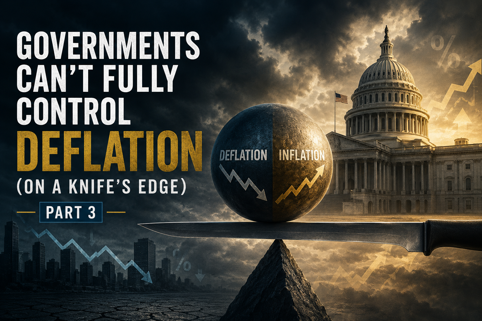 Governments Can’t Fully Control Deflation (On a Knife’s Edge) – Part 3