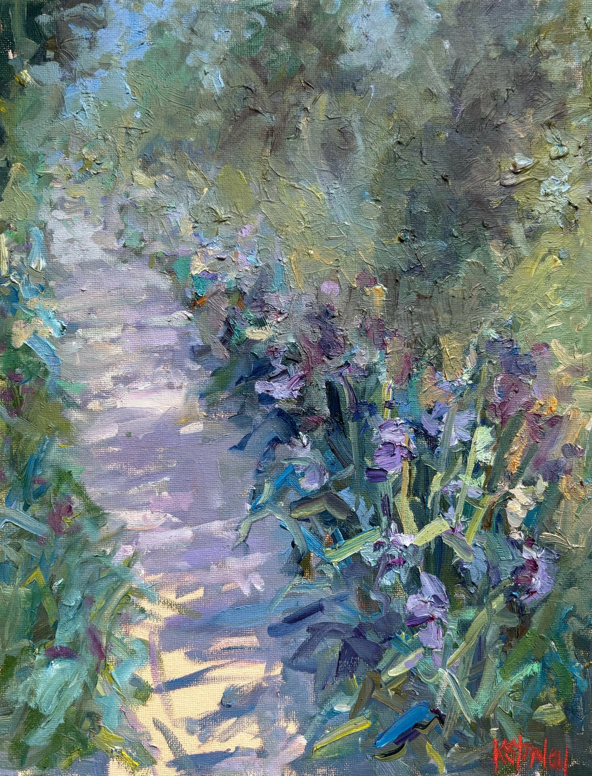 Wilson Blvd Iris Parade, 11x14 inches, $495