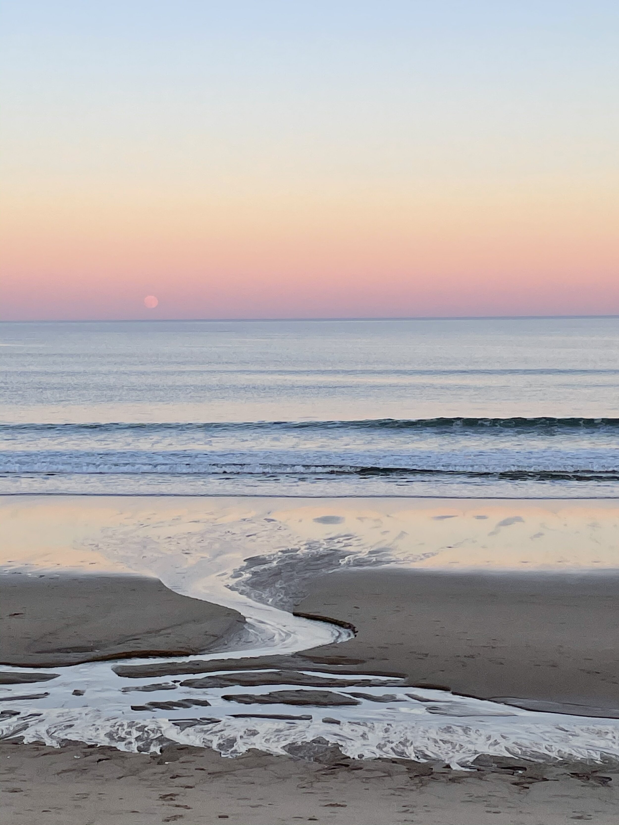 Moonrise on Plum Island