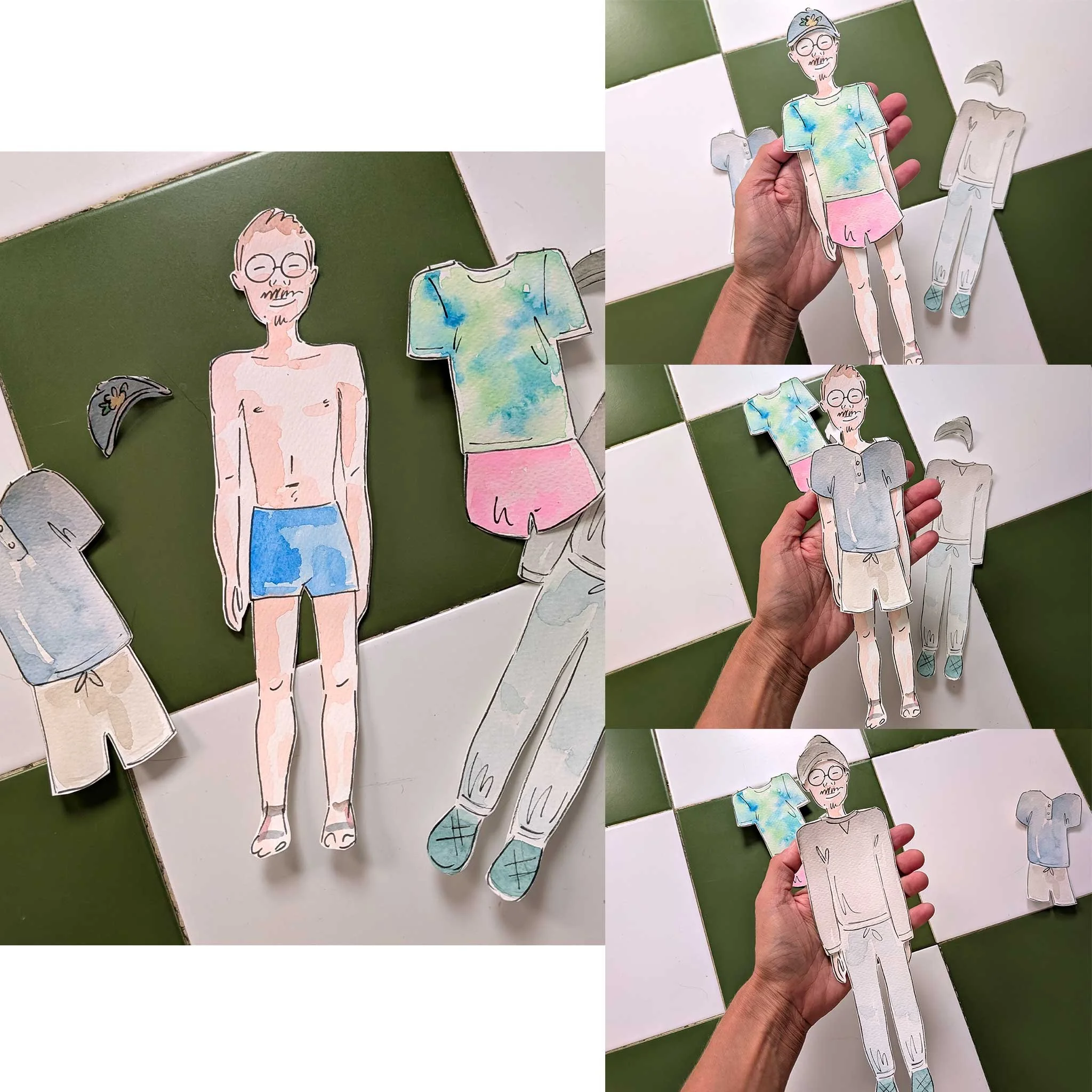 Jacob Paper Doll