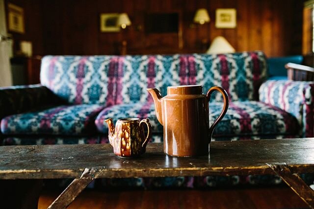 Coffee tastes better on vacation. #klondikecabins #northcarolina