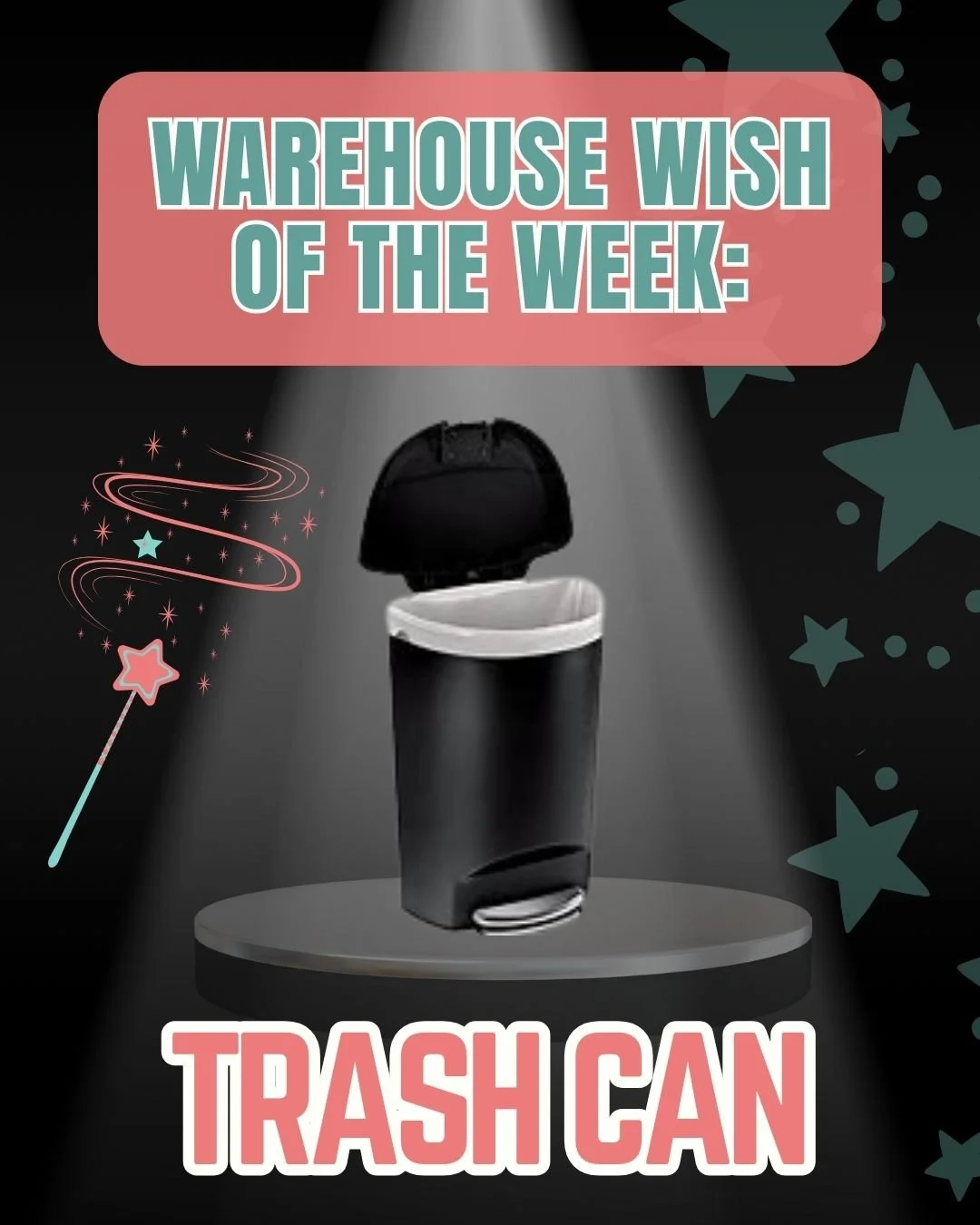 Warehouse Wish of the Week: Kitchen Trash Cans! (small bathroom wastebaskets too!)

It might not be glamorous, but a trash can is essential for every home. We&rsquo;re running low and need your help to keep families stocked with the necessities as th