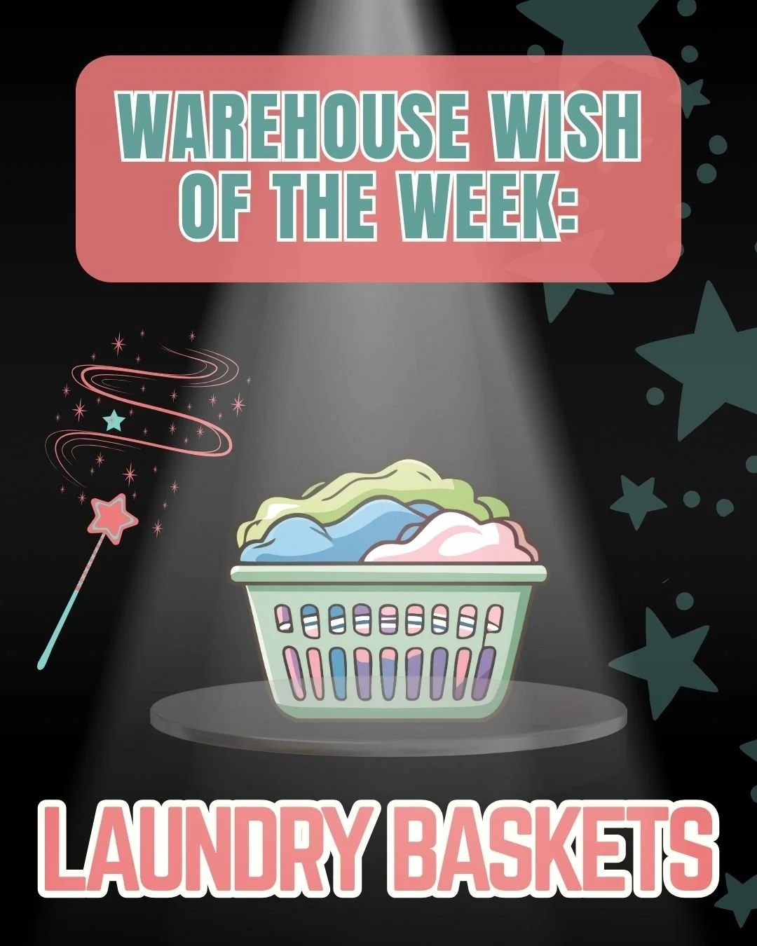 Warehouse Wish of the Week: Laundry Baskets!

From piles to smiles, we need laundry baskets!

*If you're subscribed to our newsletter or if you're an active follower of our social media, you might have noticed that our list of most needed items is al