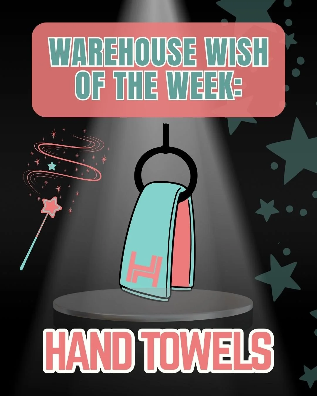 Warehouse Wish of the Week: Hand Towels 

Hand it over! We&rsquo;re officially out of hand towels&mdash;and they&rsquo;re a must-have in the towel bundles we give to nearly every recipient. If you&rsquo;ve got new or gently used hand towels, we&rsquo