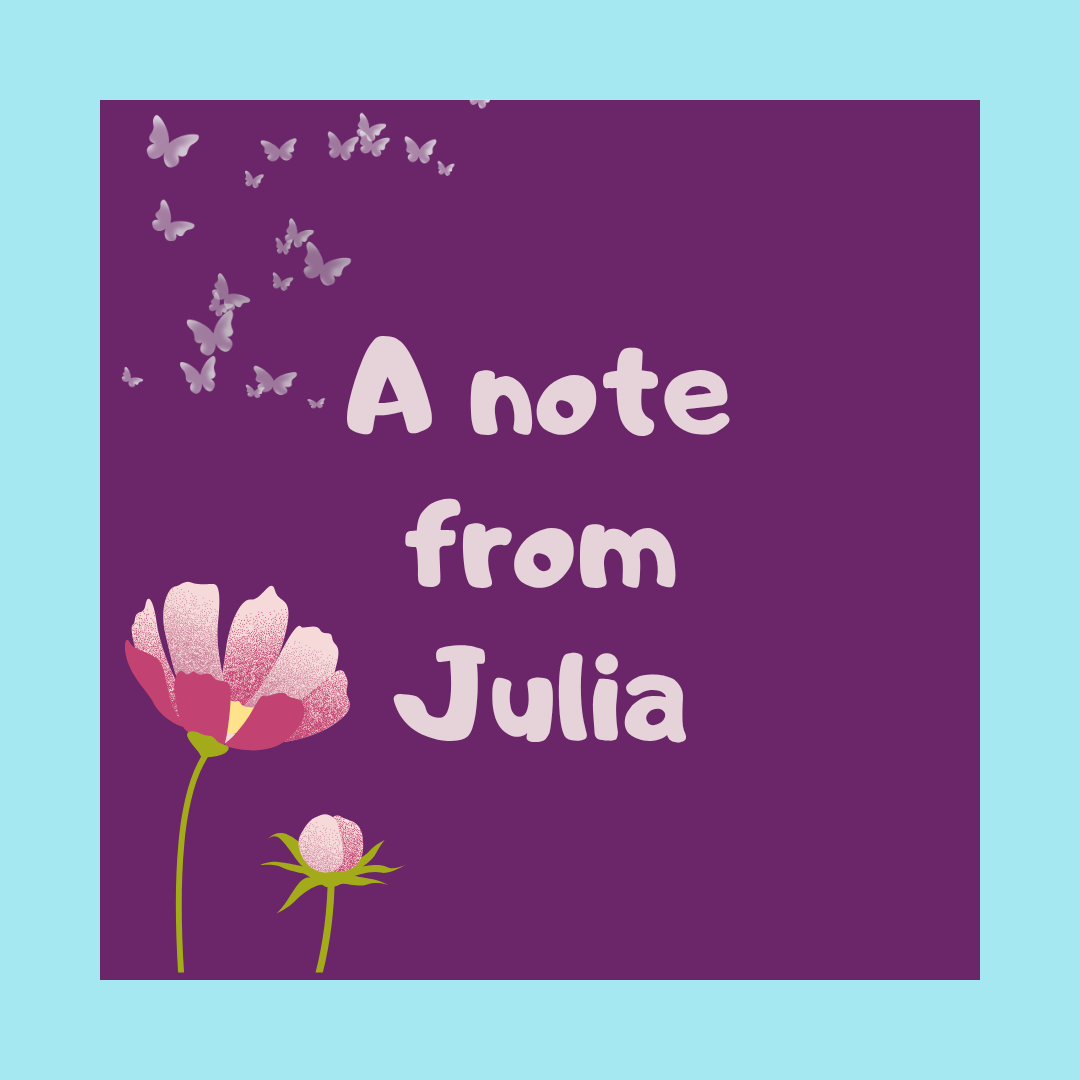 A note from Julia