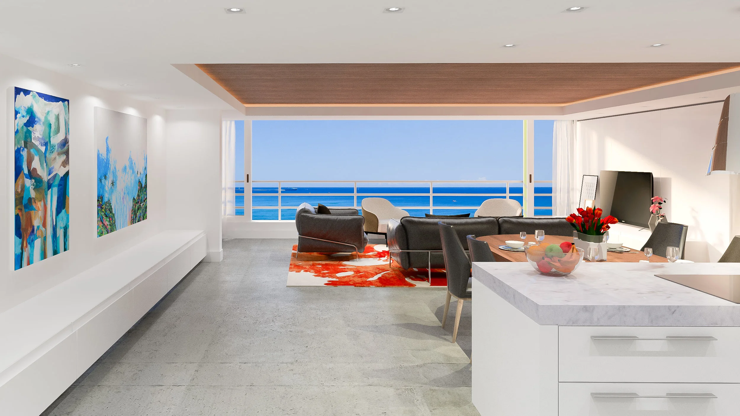 CORAL STRAND UNIT 504 RENOVATION |  HONOLULU, HI | 2017