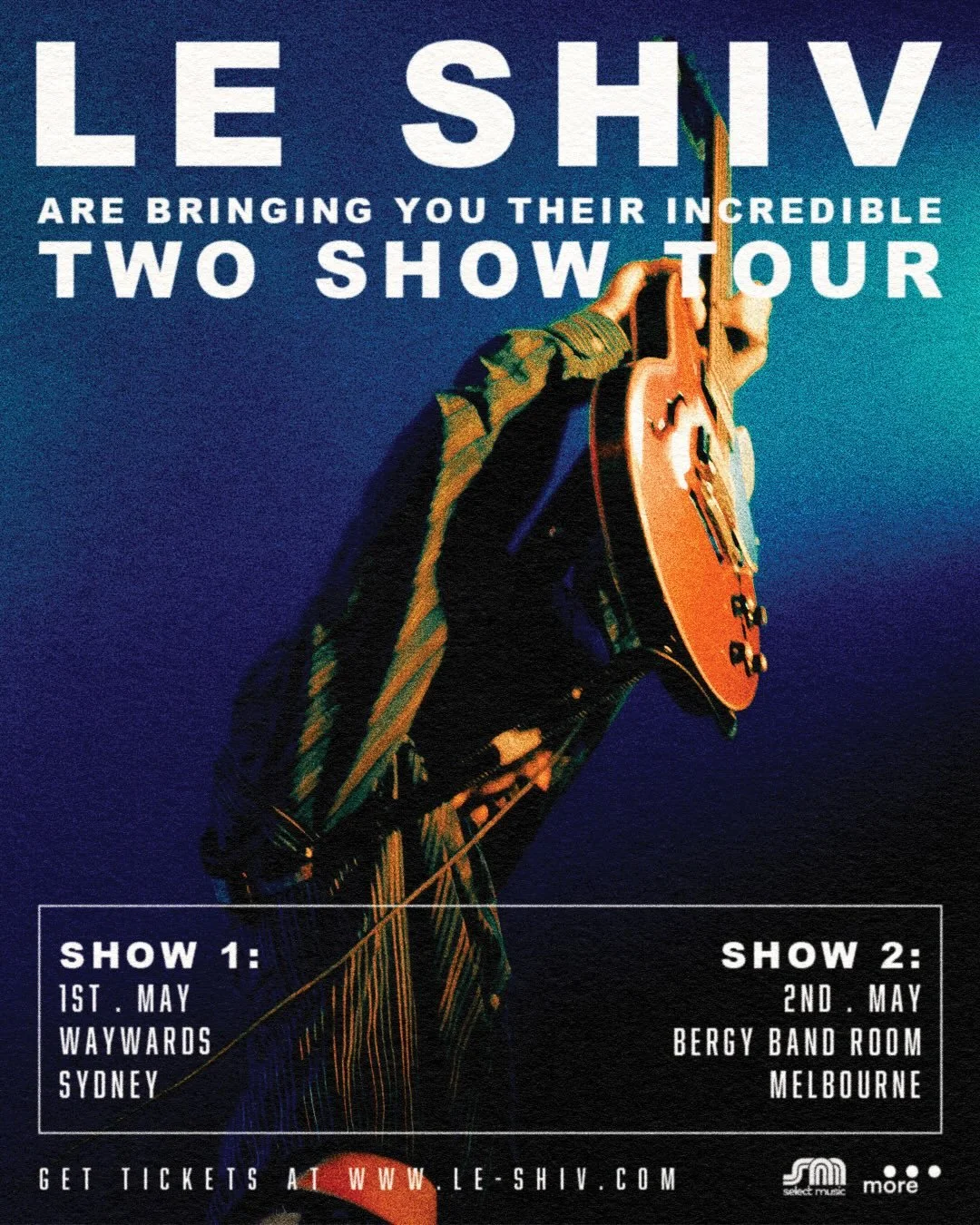 Our incredible two show tour is on sale now! First time we&rsquo;ve done our own shows in a while, so we will have something new for these ones. We&rsquo;ll let ya know soon. For now you can get your tix 🎫 in bio