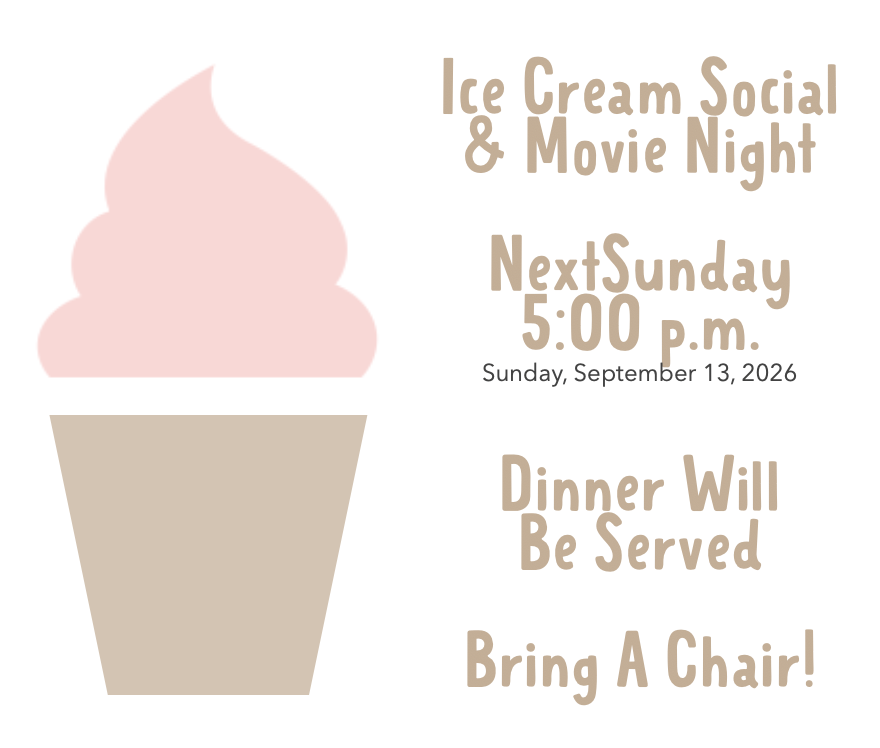 Ice Cream Social + Movie Night hosted by Piney Level Baptist Church