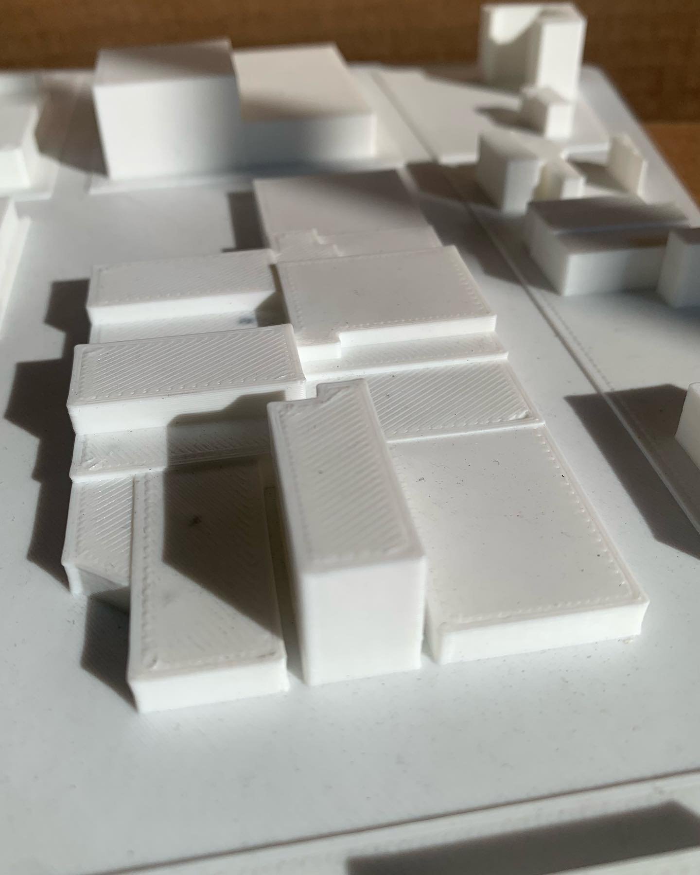 3D Printed Site Model of East New York, Brooklyn. 
December 2023.