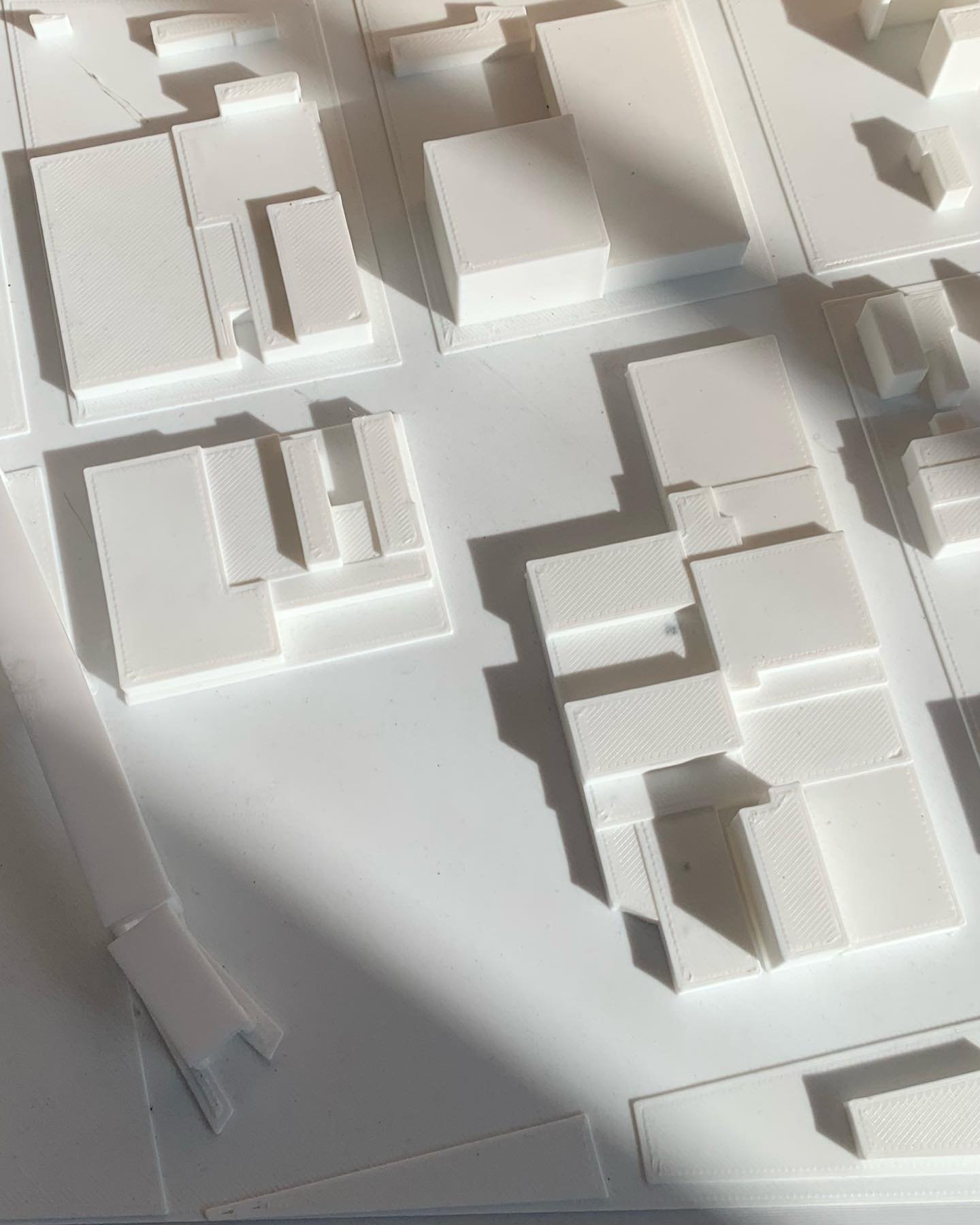 3D Printed Site Model of East New York, Brooklyn. 
December 2023.