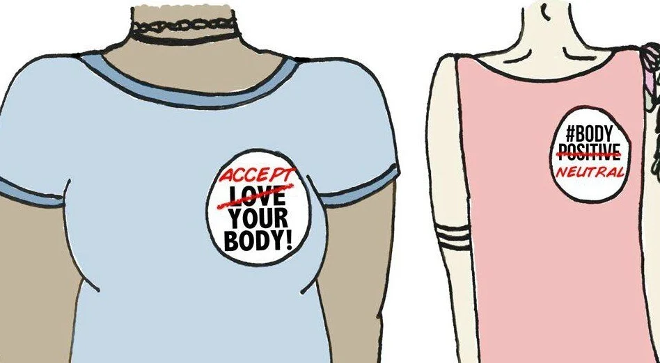 If you’re finding it difficult to feel confident in your body and in love with the way it looks and functions, neutrality is a great first step.