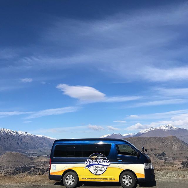 The vehicle, the views, the relaxation, the brews. Join us at @hoponbeertoursnz today