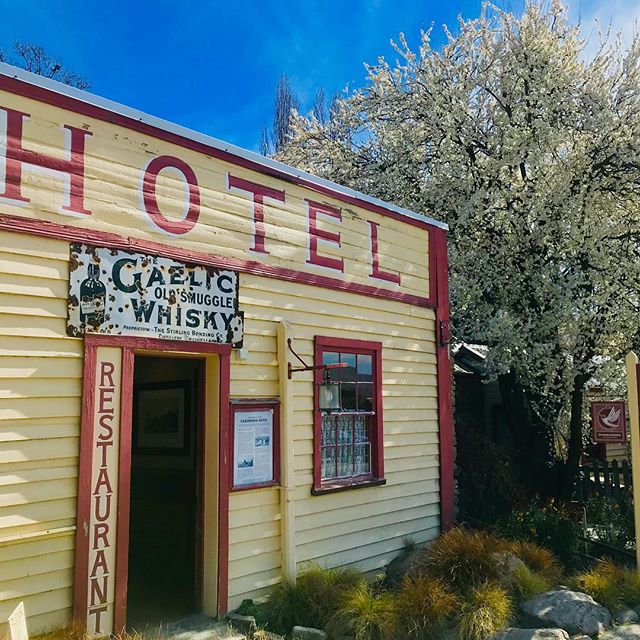 Spring at the Cardrona Hotel, blossoms and beer at one of New Zealand&rsquo;s most iconic hotels.