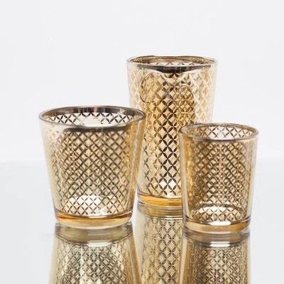 GOLD VOTIVE, 48 in stock. 