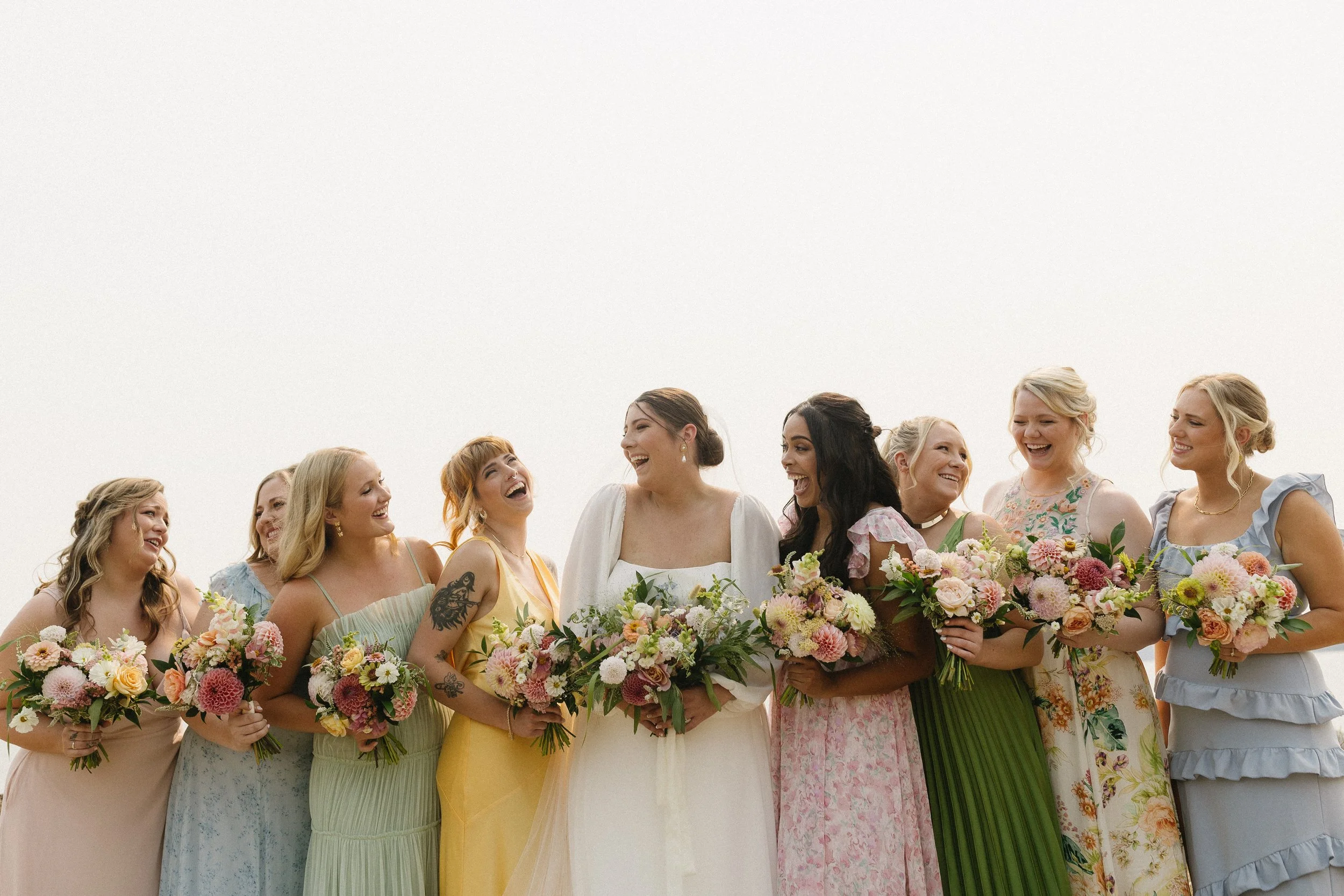 Summer Wildflowers Bridesmaids 
