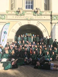 YATZ May 2019 intake Sophia in white sitting in the back row