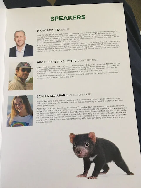 Aussie Ark Gala Dinner Guest Speakers