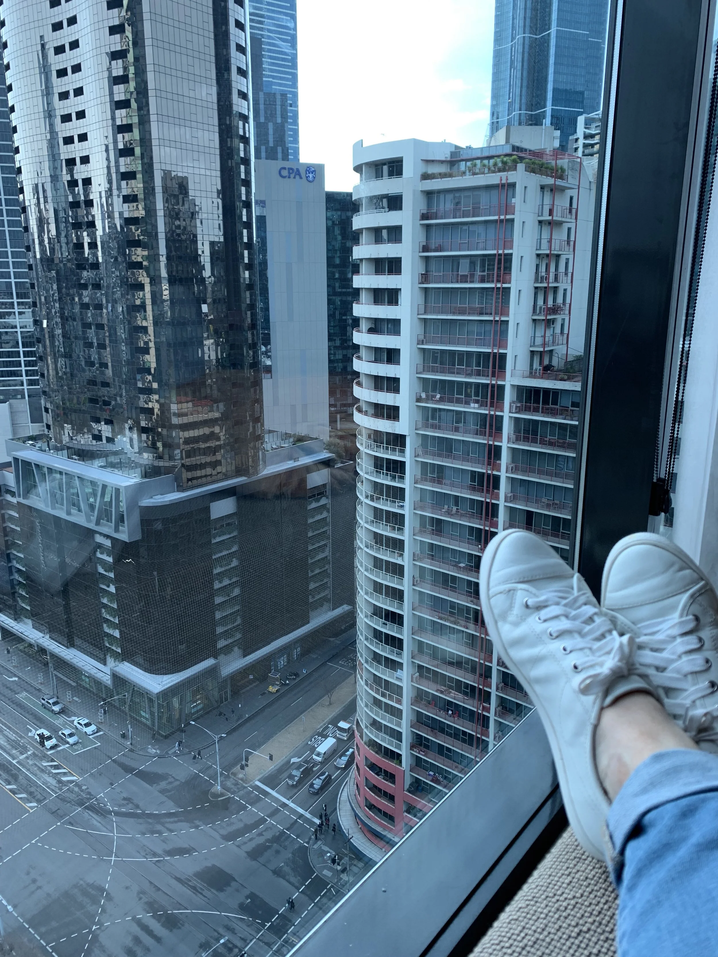 "Don't stop thinking about tomorrow...."