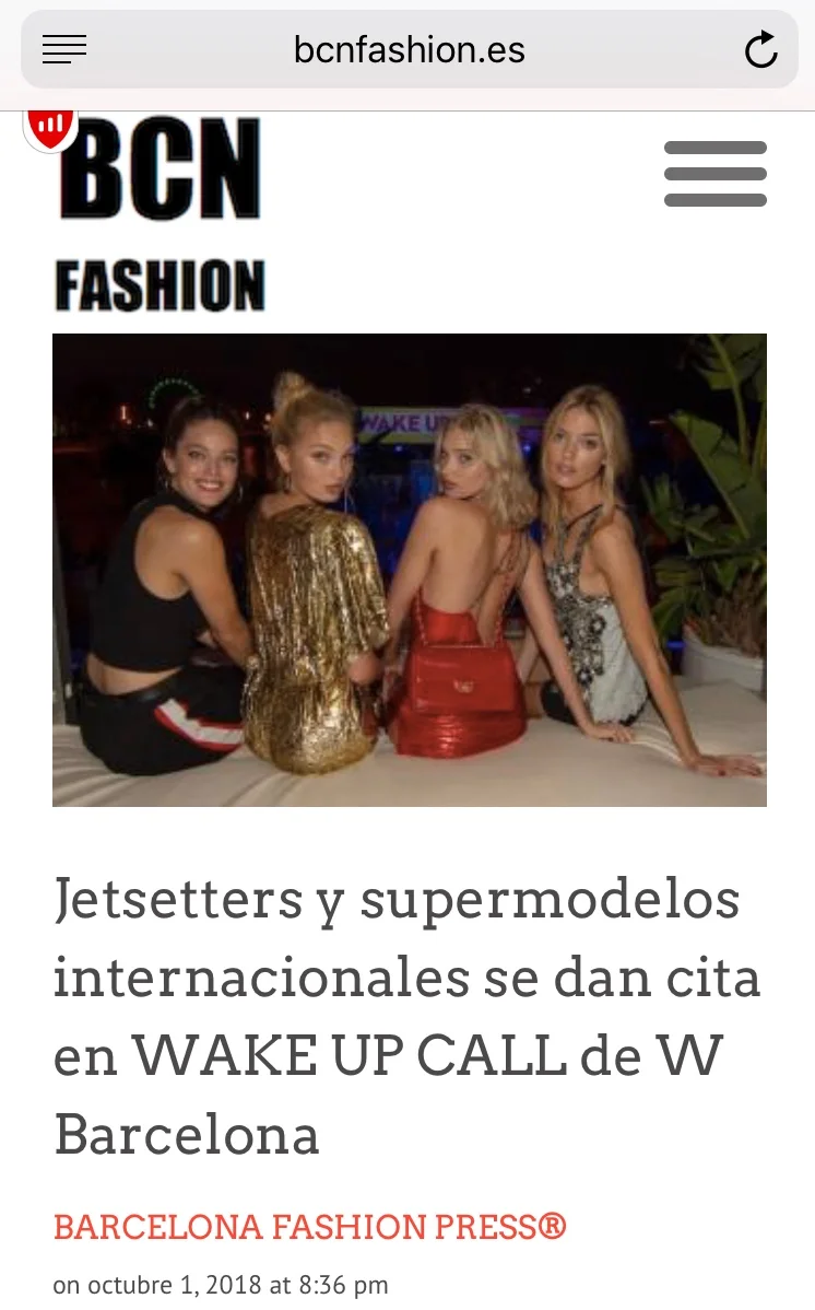 W Hotel Wake Up Call