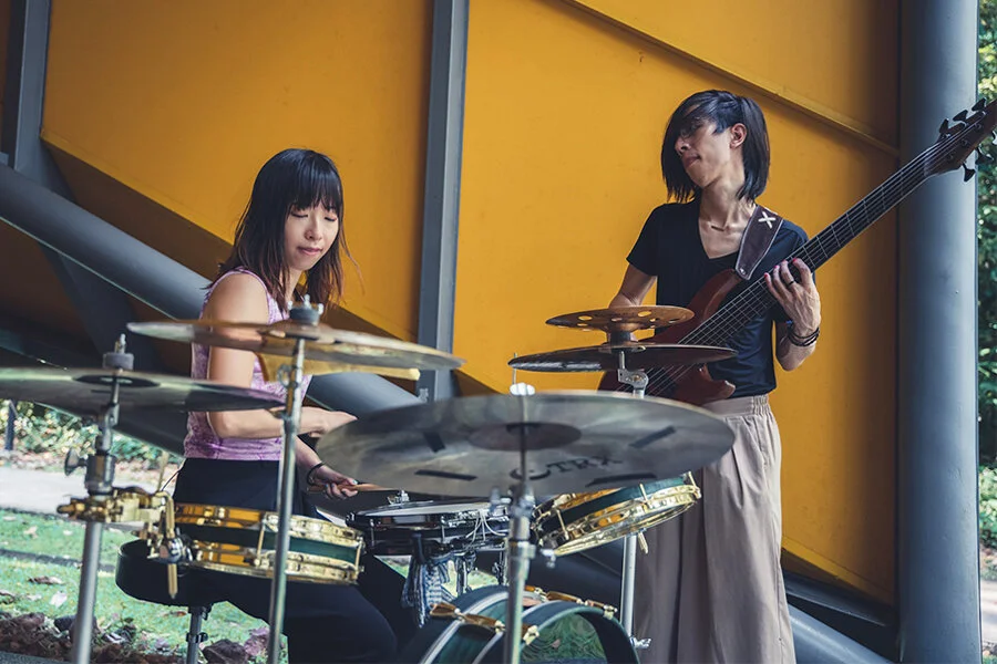 Rising Arp: Meet Altoduo, The Bass & Drums Pair That Make Mathy New-Age Soundscapes