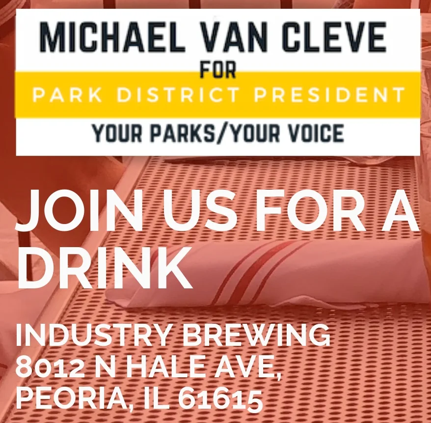 Thursday March 21st 5:30 - 7:30pm Industry Brewing 8012 N Hale Ave Peoria, IL 61614