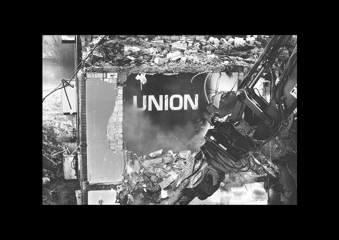  Union, 2025  Lackspray auf Wand Ø 260 cm 