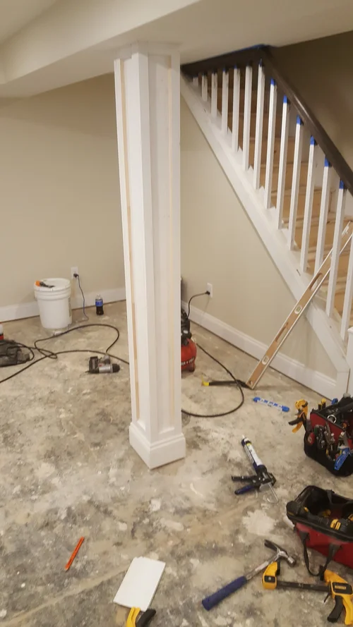 Finished Basement, Built-Ins & Handrail in Gilbertsville, PA, photo 2