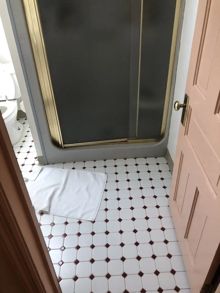 Primary Bathroom Remodel in Pottstown, PA, before