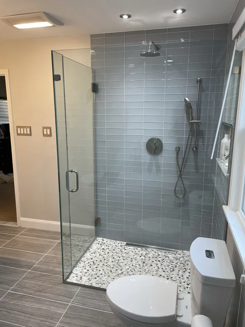 Curbless Shower & Freestanding Tub in North Wales, PA, photo 4