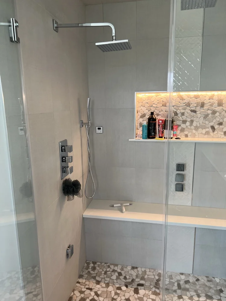 Steam Shower Primary Bath & Walk-In Closet in Hilltown, PA, photo 7