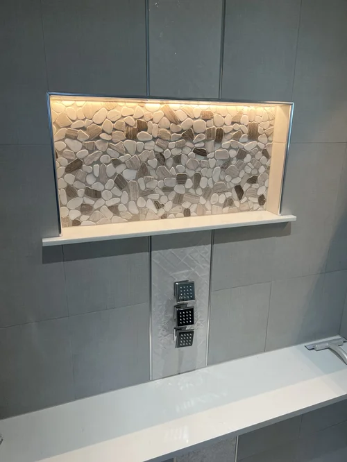 Steam Shower Primary Bath & Walk-In Closet in Hilltown, PA, photo 10