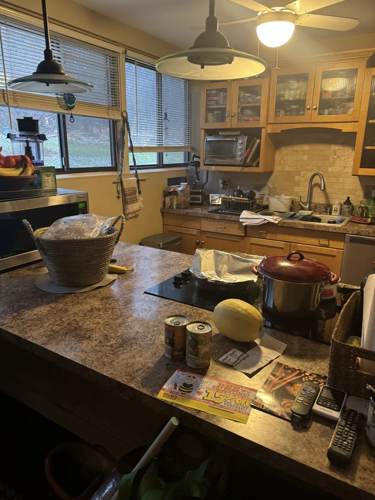 Open Kitchen Remodel in Green Lane, PA, before